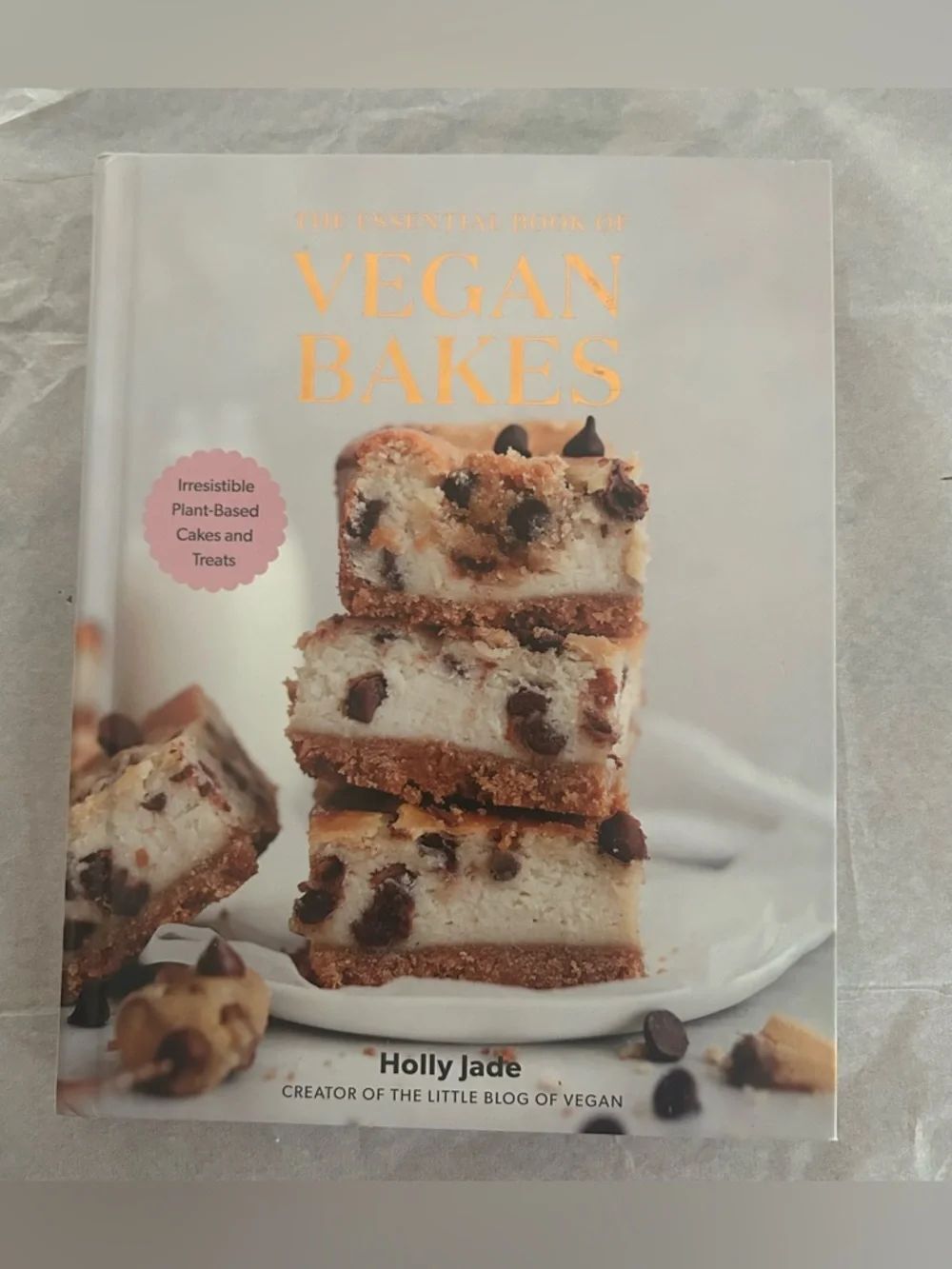 Vegan Bakes Cookbook - White Cover